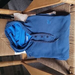 Vans, blue hoodie with kangaroo pocket, size XL
